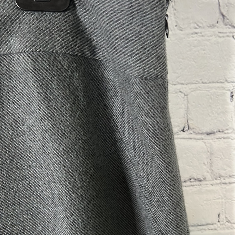 Eddie Bauer grey wool blend fully lined knee length school Sz 14 - Picture 4 of 6